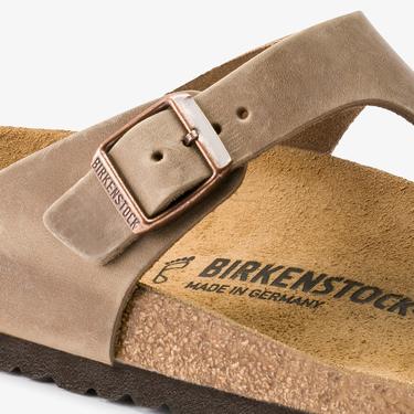  Birkenstock Gizeh Leoi Kadın Kahverengi Terlik