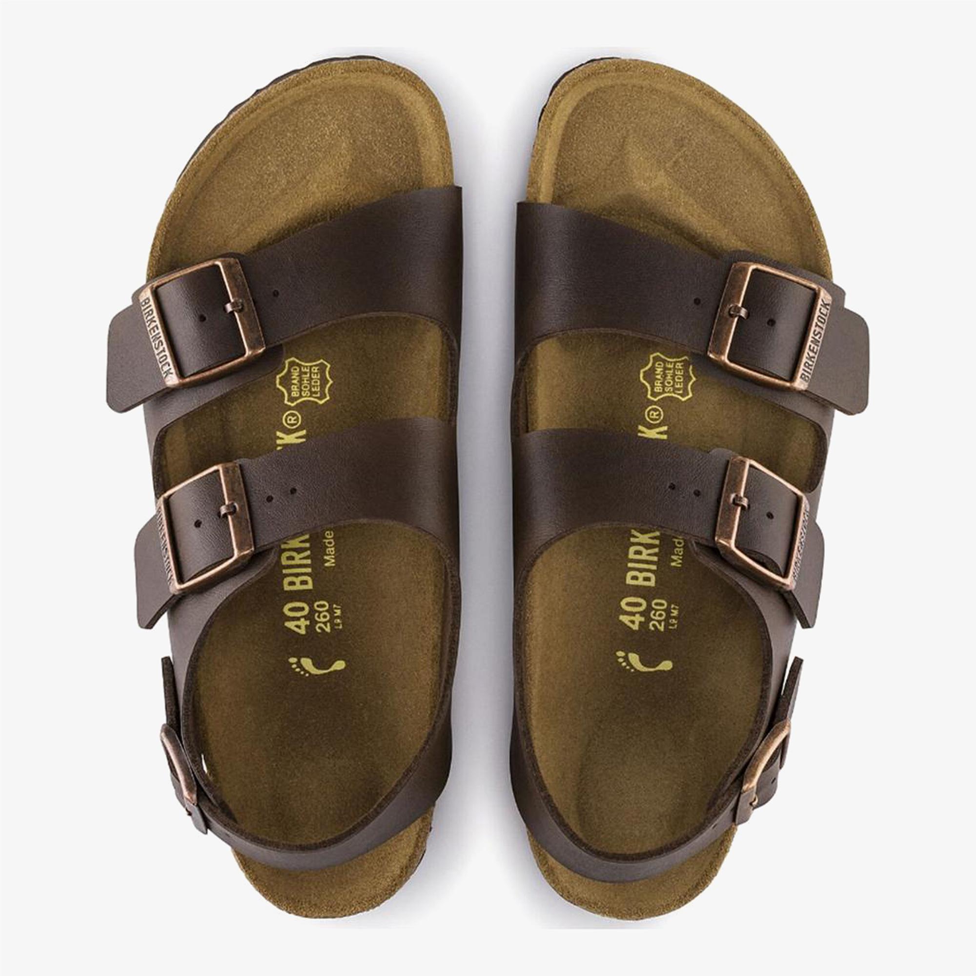 Birkenstock Milano Bf  Erkek Kahverengi Sandalet