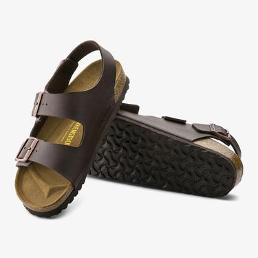  Birkenstock Milano Bf  Erkek Kahverengi Sandalet