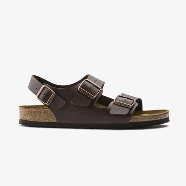  Birkenstock Milano Bf  Erkek Kahverengi Sandalet