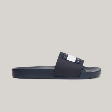  Tommy Jeans Jeans Pool Slide Erkek Lacivert Terlik