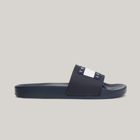  Tommy Jeans Jeans Pool Slide Erkek Lacivert Terlik