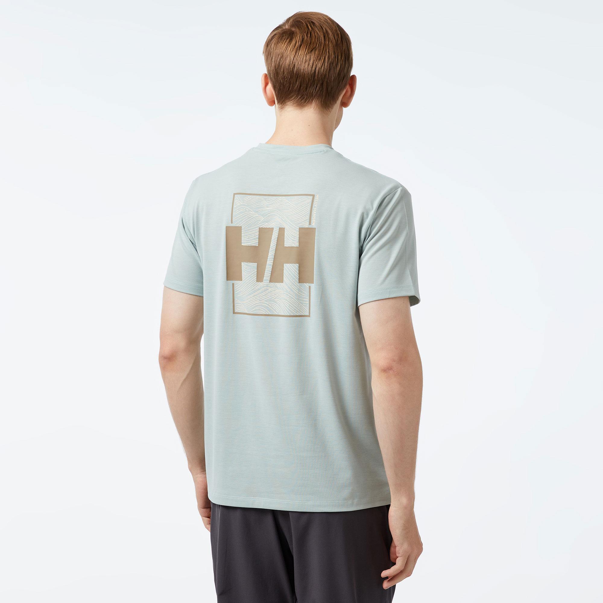 Helly Hansen Skog Recycled Graphıc Erkek Yeşil T-Shirt