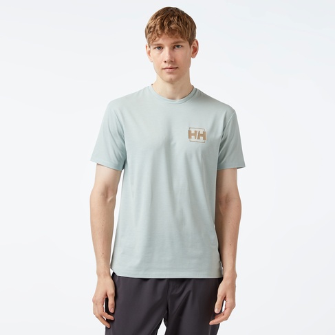  Helly Hansen Skog Recycled Graphıc Erkek Yeşil T-Shirt
