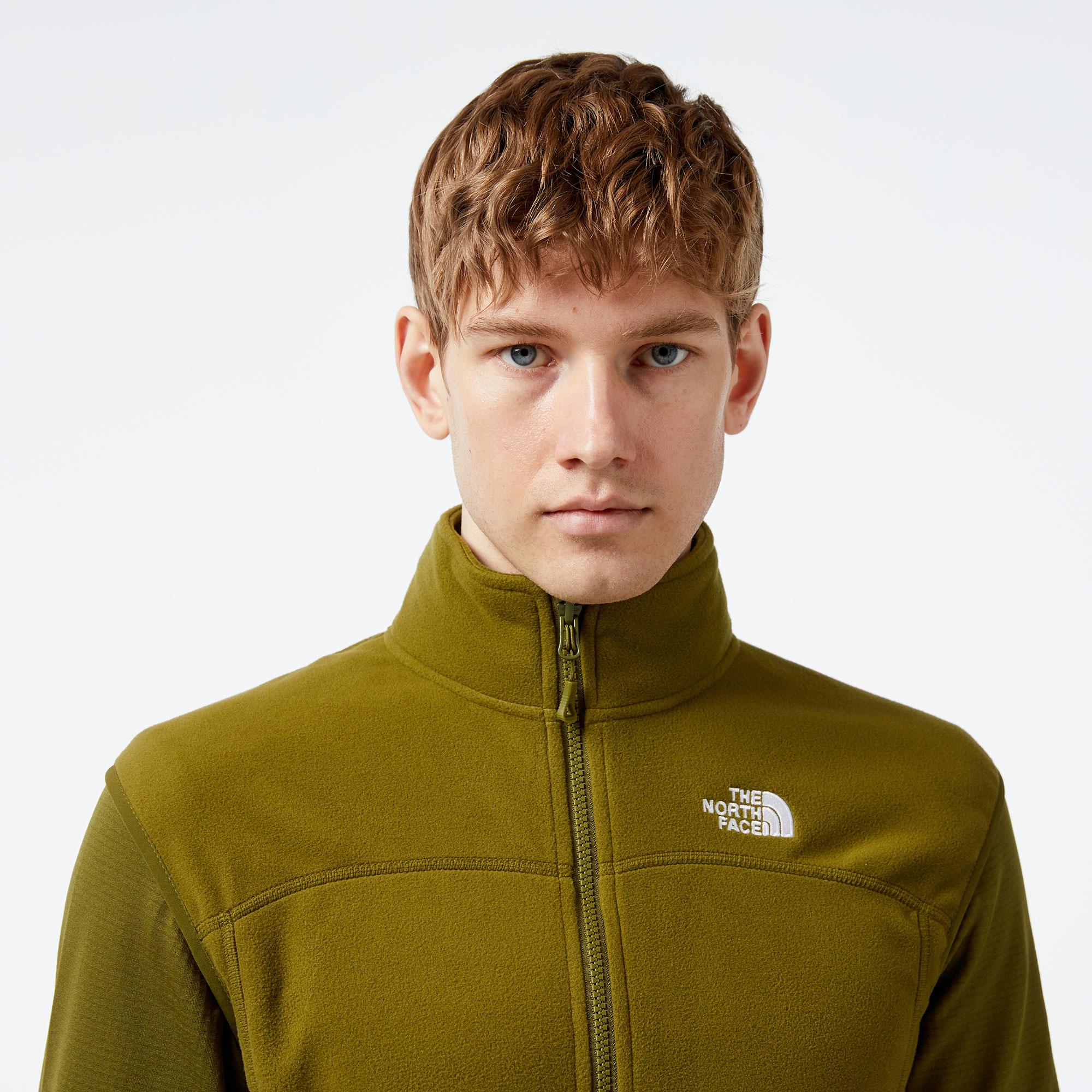 The North Face 100 Glacier Vest Erkek Yeşil Yelek