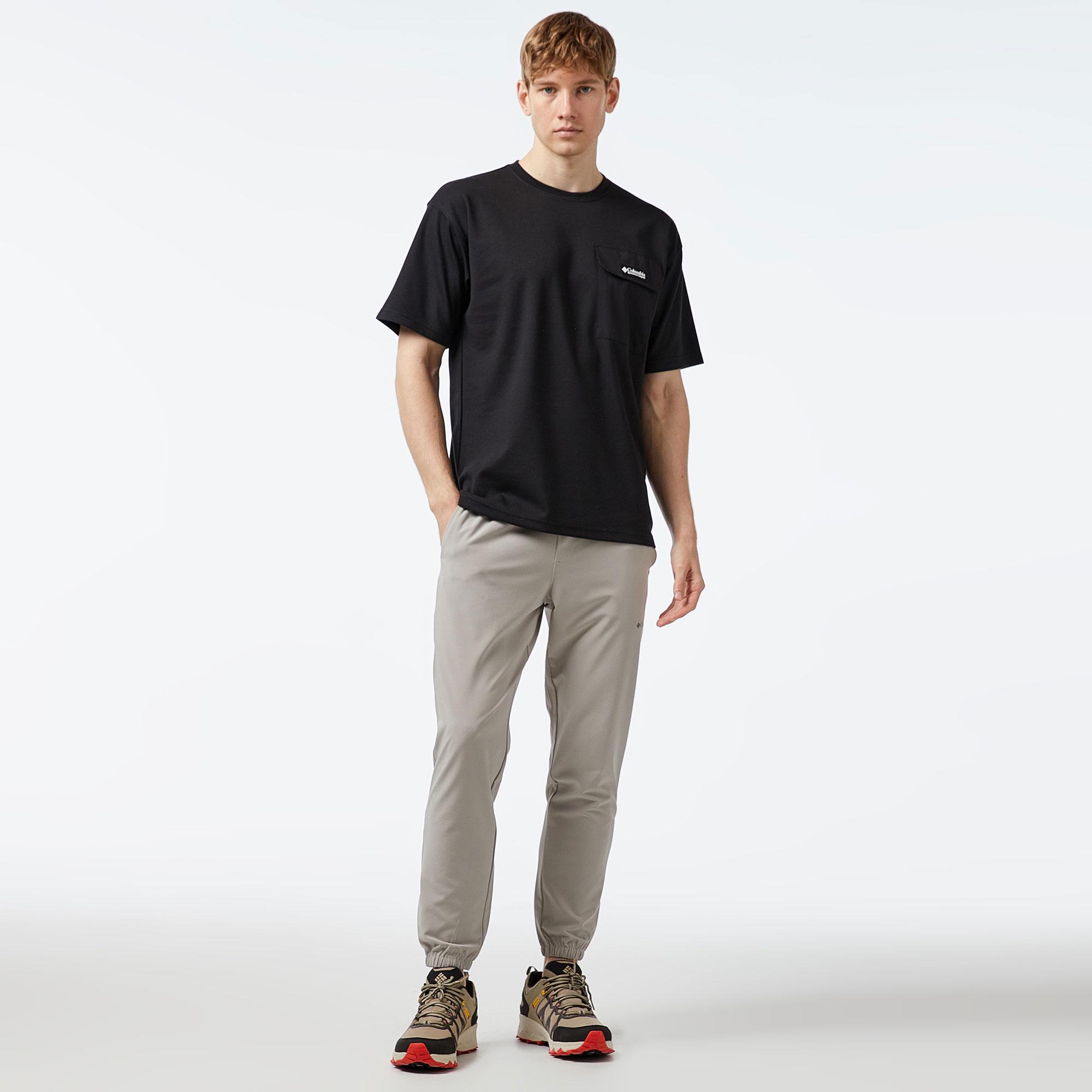 Columbia Heritage Erkek Siyah T-Shirt