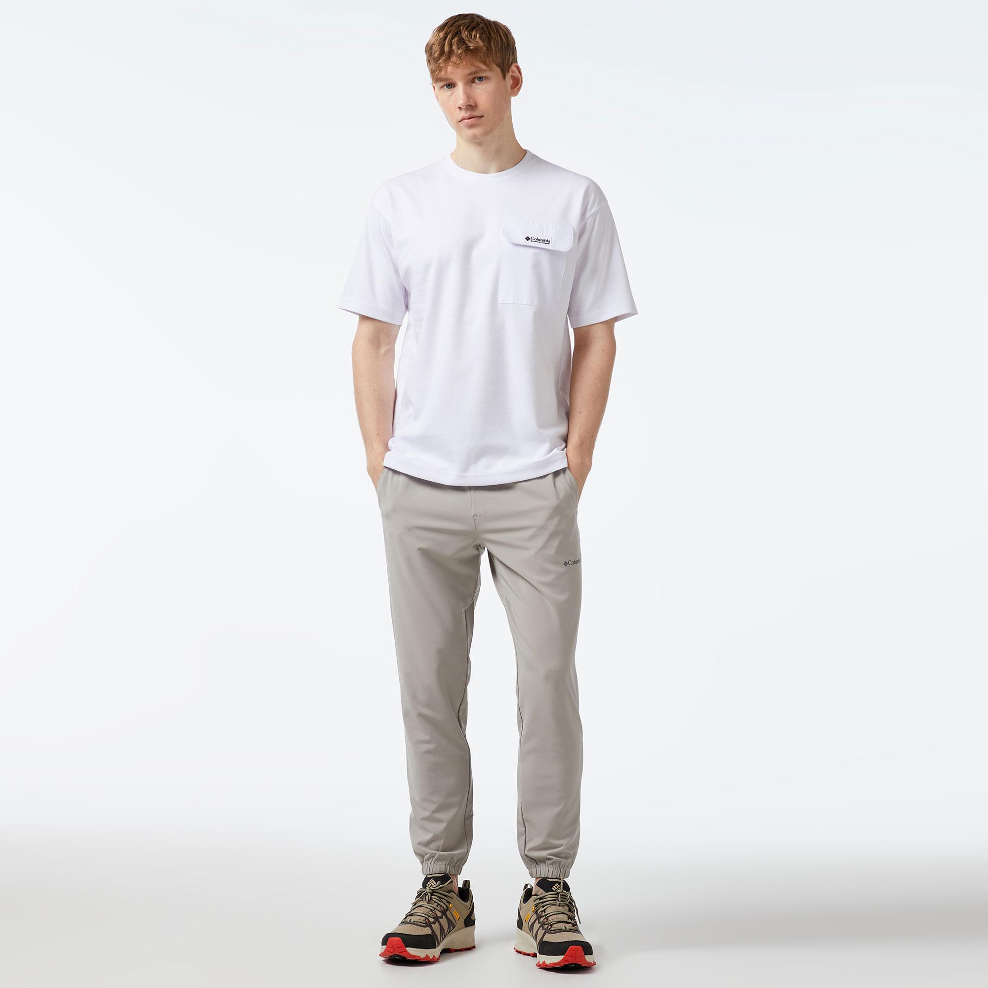 Columbia Heritage Erkek Beyaz T-Shirt