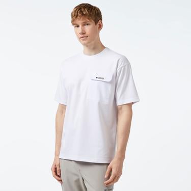  Columbia Heritage Erkek Beyaz T-Shirt
