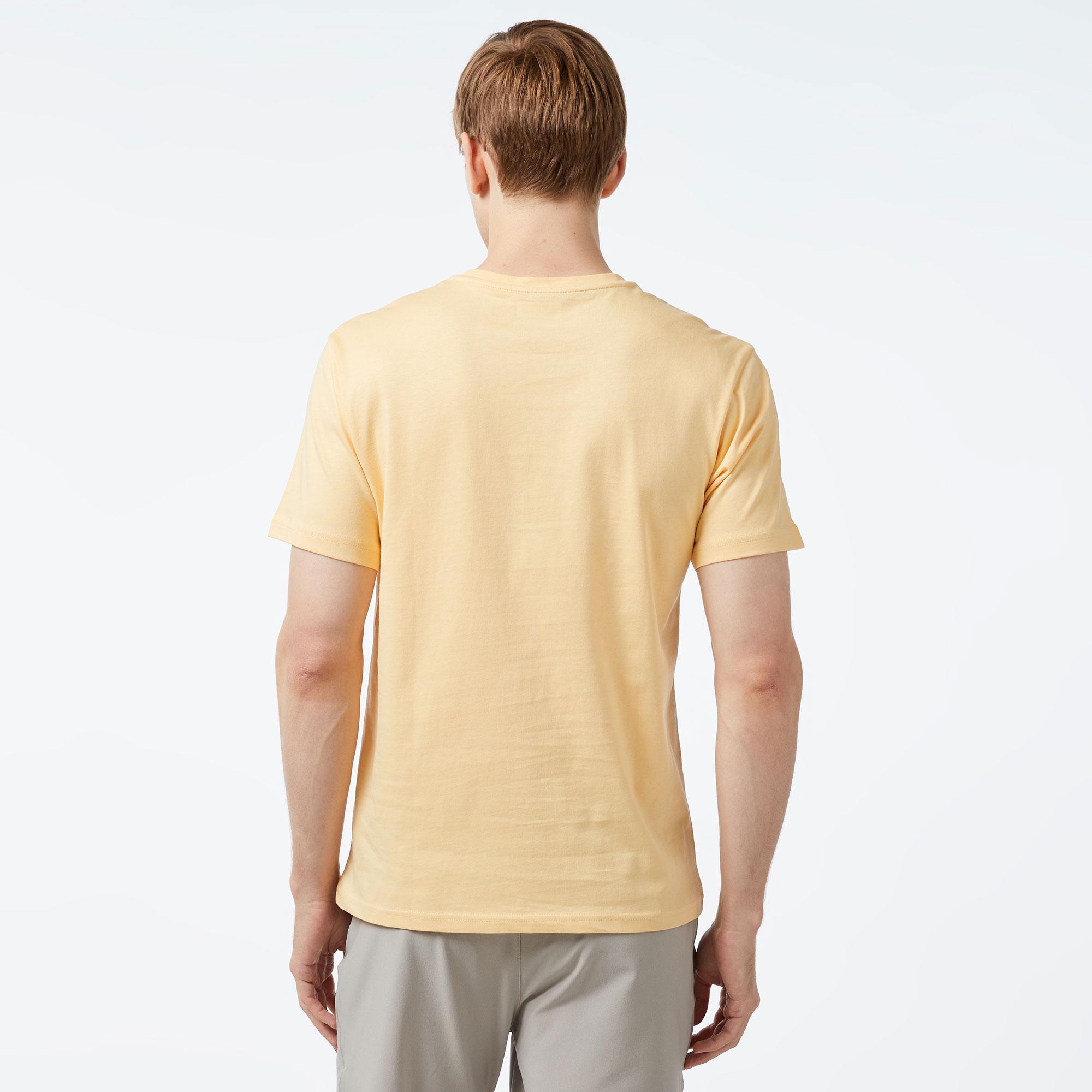 Columbia Bar Split Graphic Erkek Sarı T-Shirt