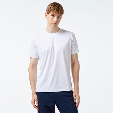  Columbia Hike Crew Erkek Beyaz T-Shirt