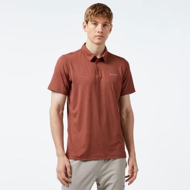  Columbia Tech Trail Polo Erkek Kahverengi Polo