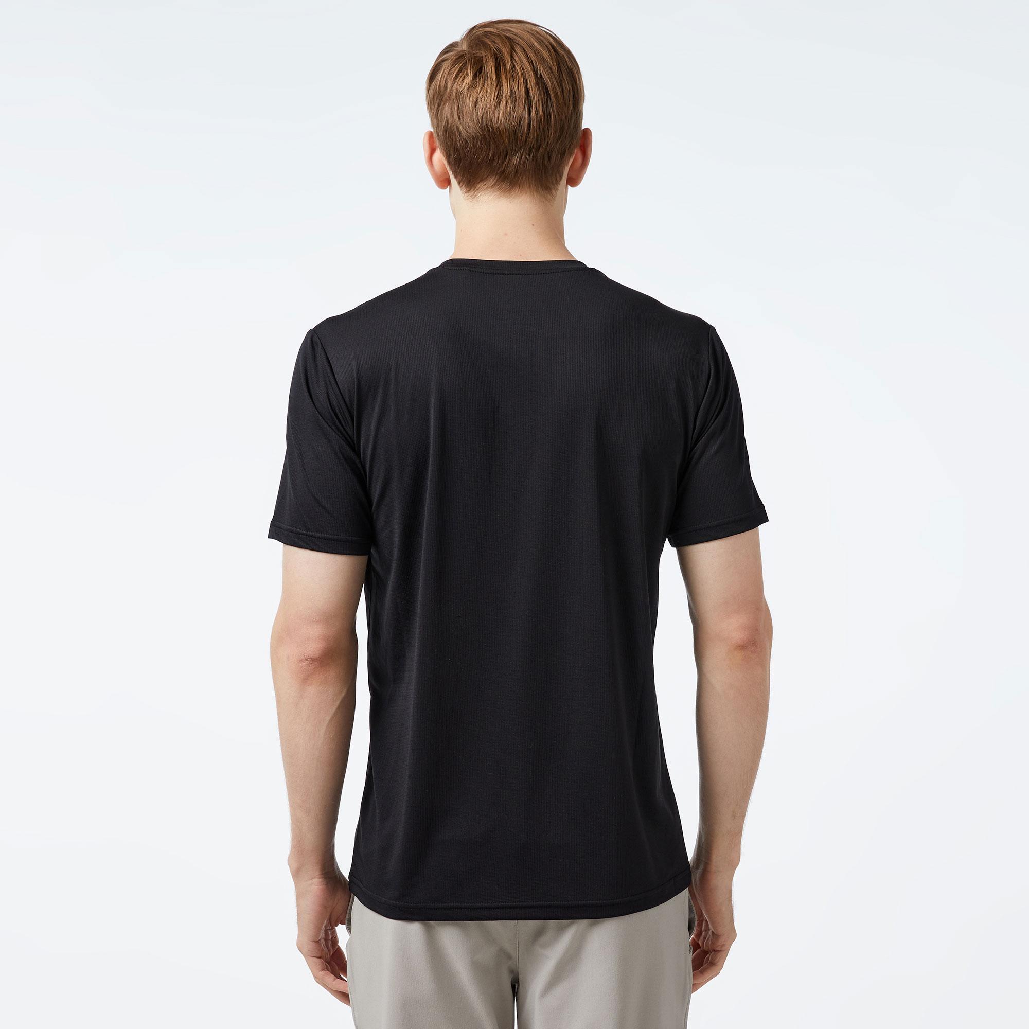 Jack Wolfskin Delgami Erkek Siyah T-Shirt