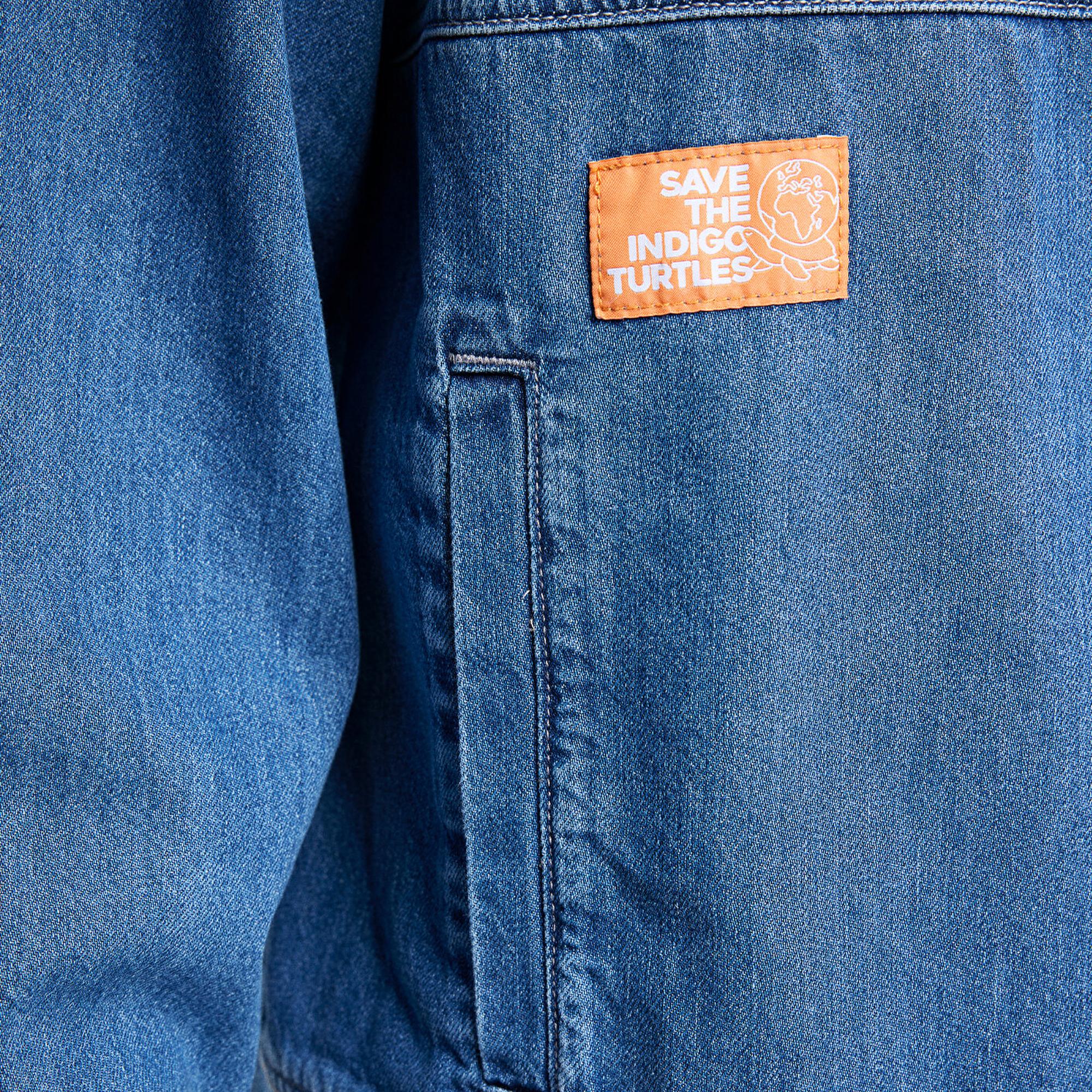 Mavi İndigo Turtles Lacivert Sweatshirt Oversize / Geniş Kesim 2210003-18790