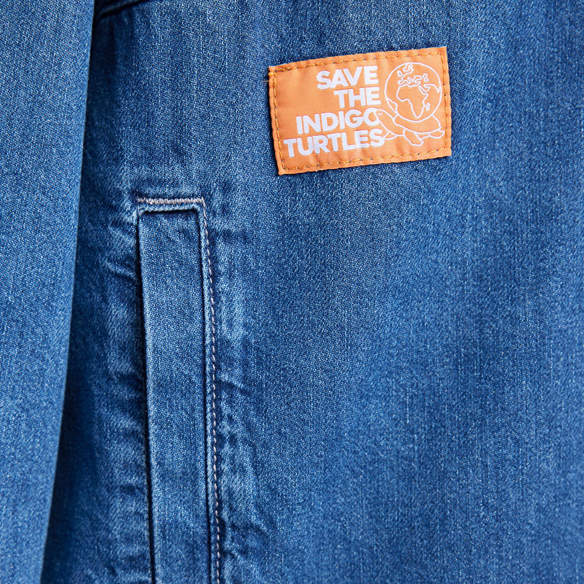 Mavi İndigo Turtles Lacivert Sweatshirt Oversize / Geniş Kesim 2210003-18790