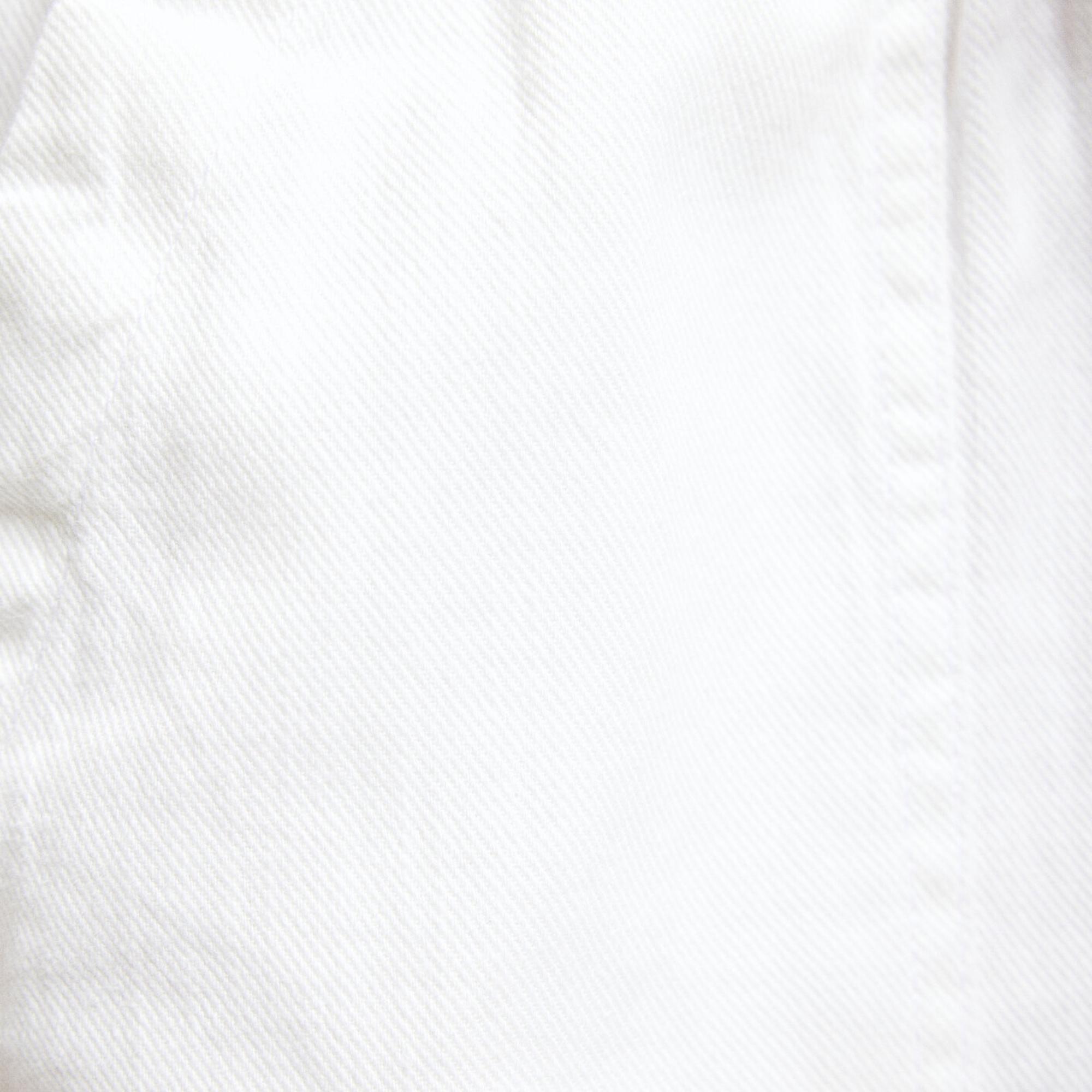 Mavi Beli Bağcıklı Beyaz Şort 1410141-70057