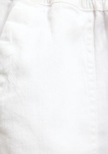  Mavi Beli Bağcıklı Beyaz Şort 1410141-70057