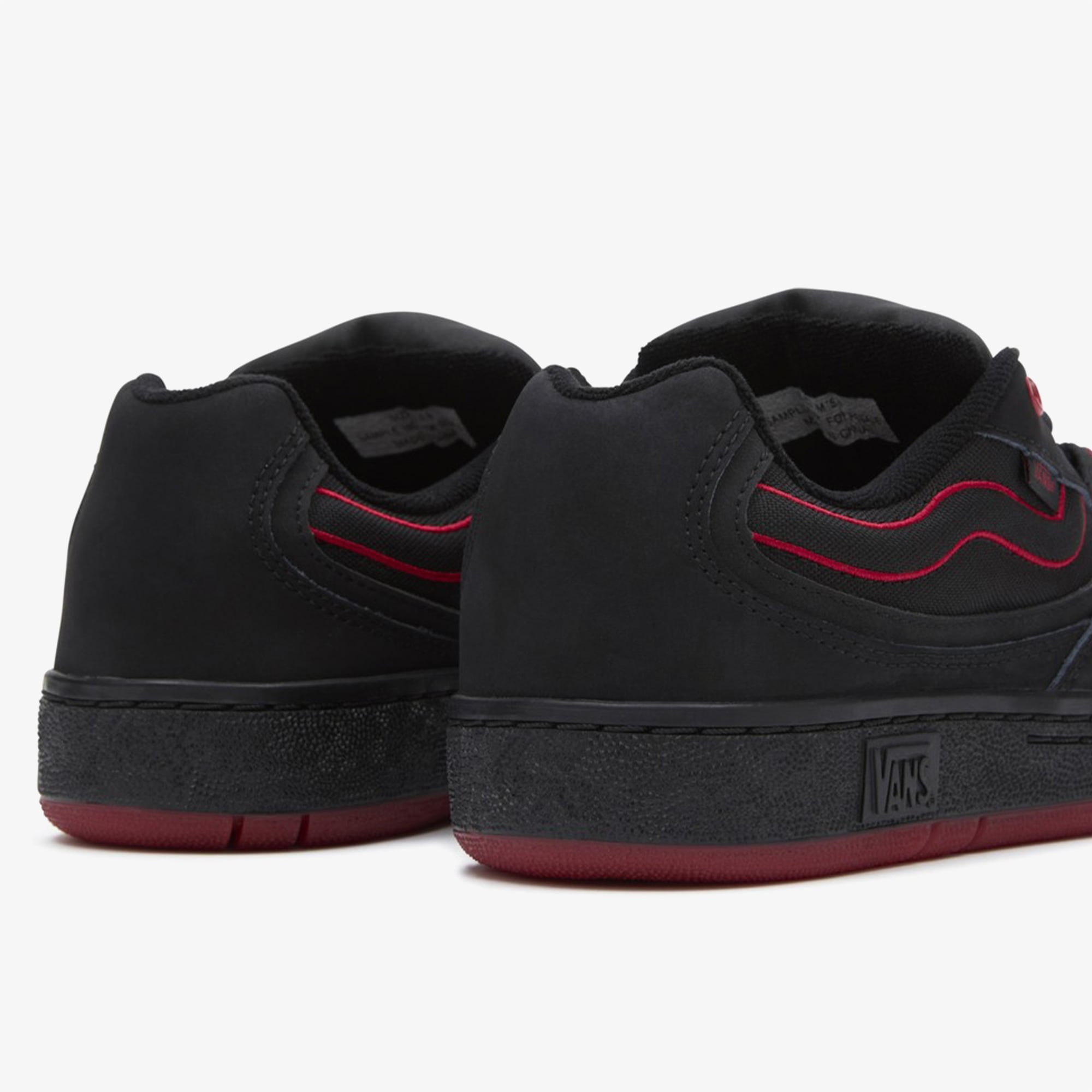 Vans Vans Speed Unisex Siyah/Kırmızı Sneaker | FashFed Siyah - 6. görsel