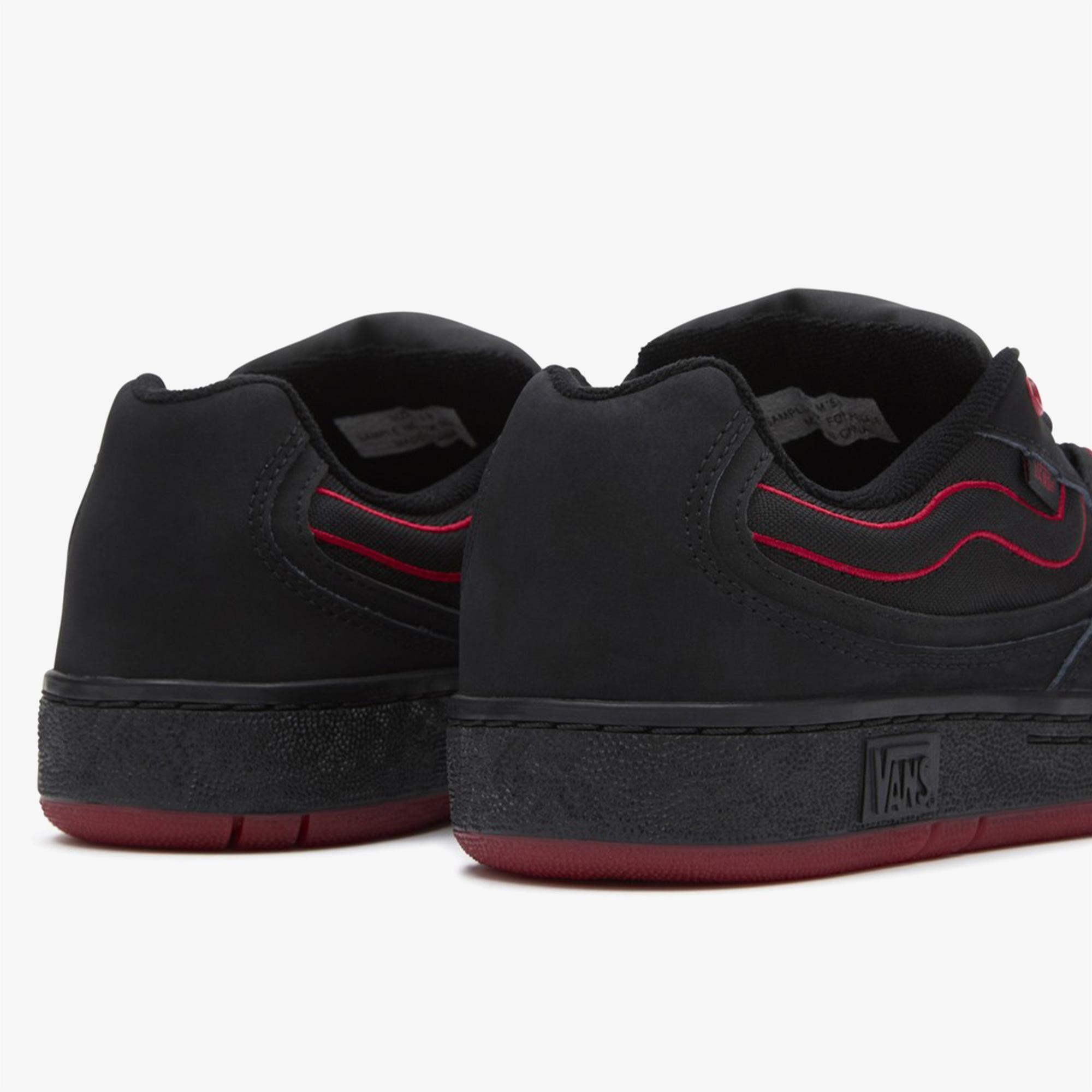 Vans Speed Unisex Siyah/Kırmızı Sneaker