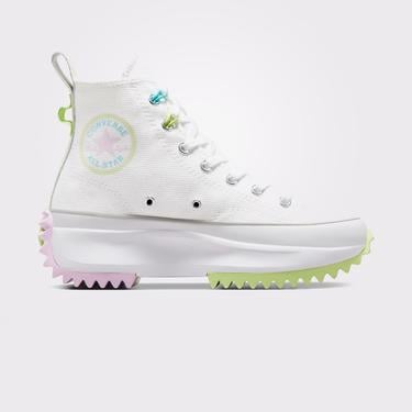  Converse Run Star Hike Unisex Beyaz Platform Sneaker