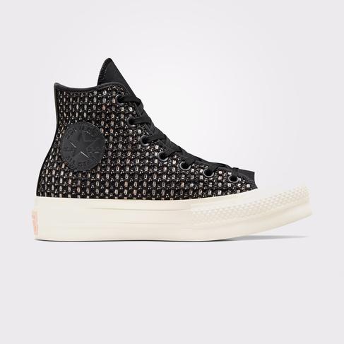  Converse Chuck Taylor All Star Lift Kadın Siyah Platform Sneaker