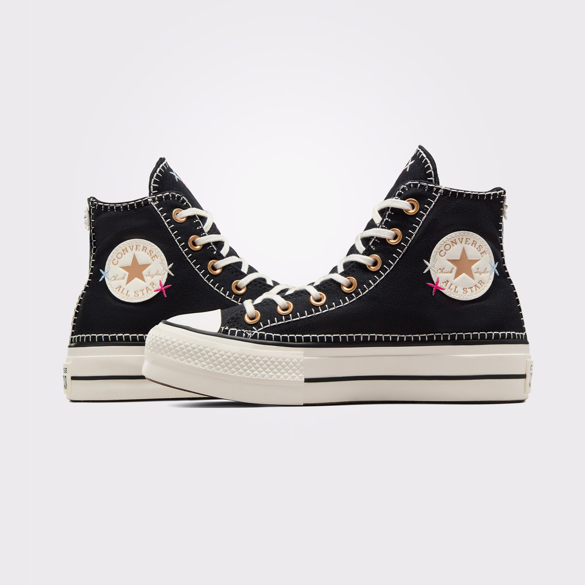 Converse Chuck Taylor All Star Lift Kadın Siyah Platform Sneaker - Görsel 6