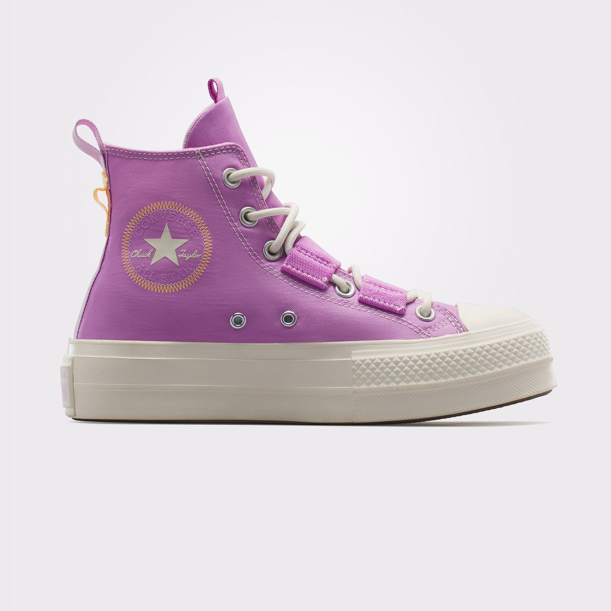 Converse Chuck Taylor All Star Lift Kadın Lila Platform Sneaker - Görsel 2
