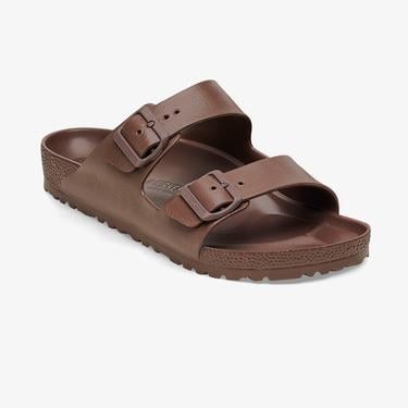 Birkenstock Arizona EVA Çift Bantlı Erkek Kahverengi Terlik