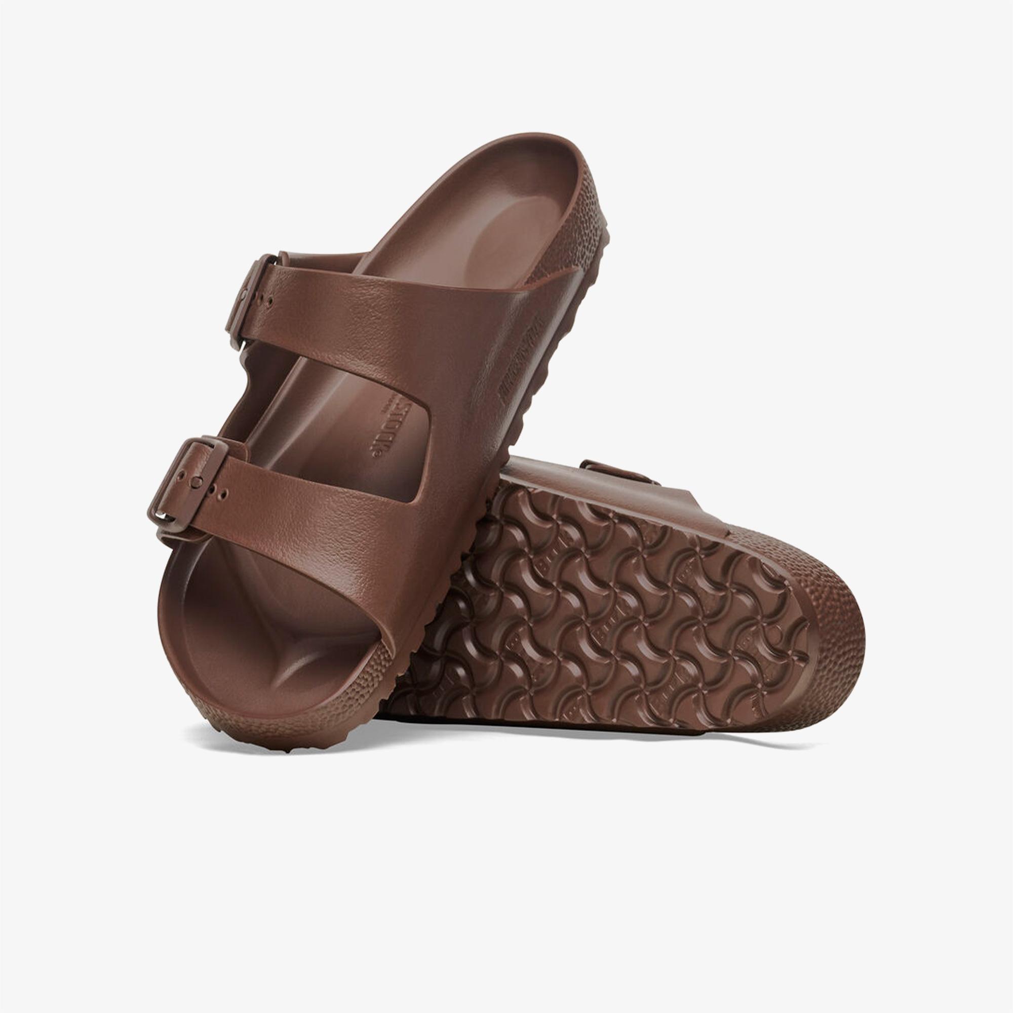 Birkenstock Arizona EVA Çift Bantlı Erkek Kahverengi Terlik