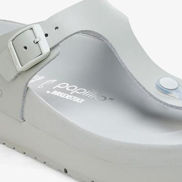  Birkenstock Gizeh Platform Flex Kadın Gri Terlik