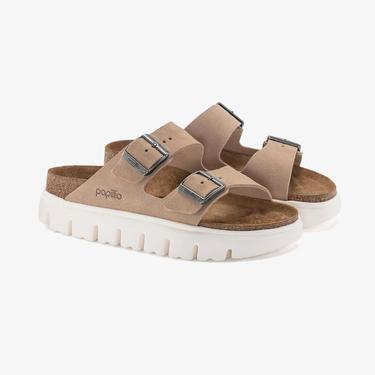  Birkenstock Arizona Chunky Kadın Bej Terlik