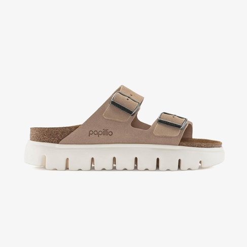 Birkenstock Arizona Chunky Kadın Bej Terlik