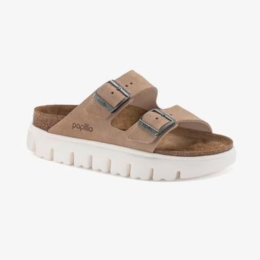  Birkenstock Arizona Chunky Kadın Bej Terlik