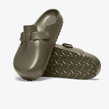  Birkenstock Boston Eva Erkek Yeşil Kapalı Terlik