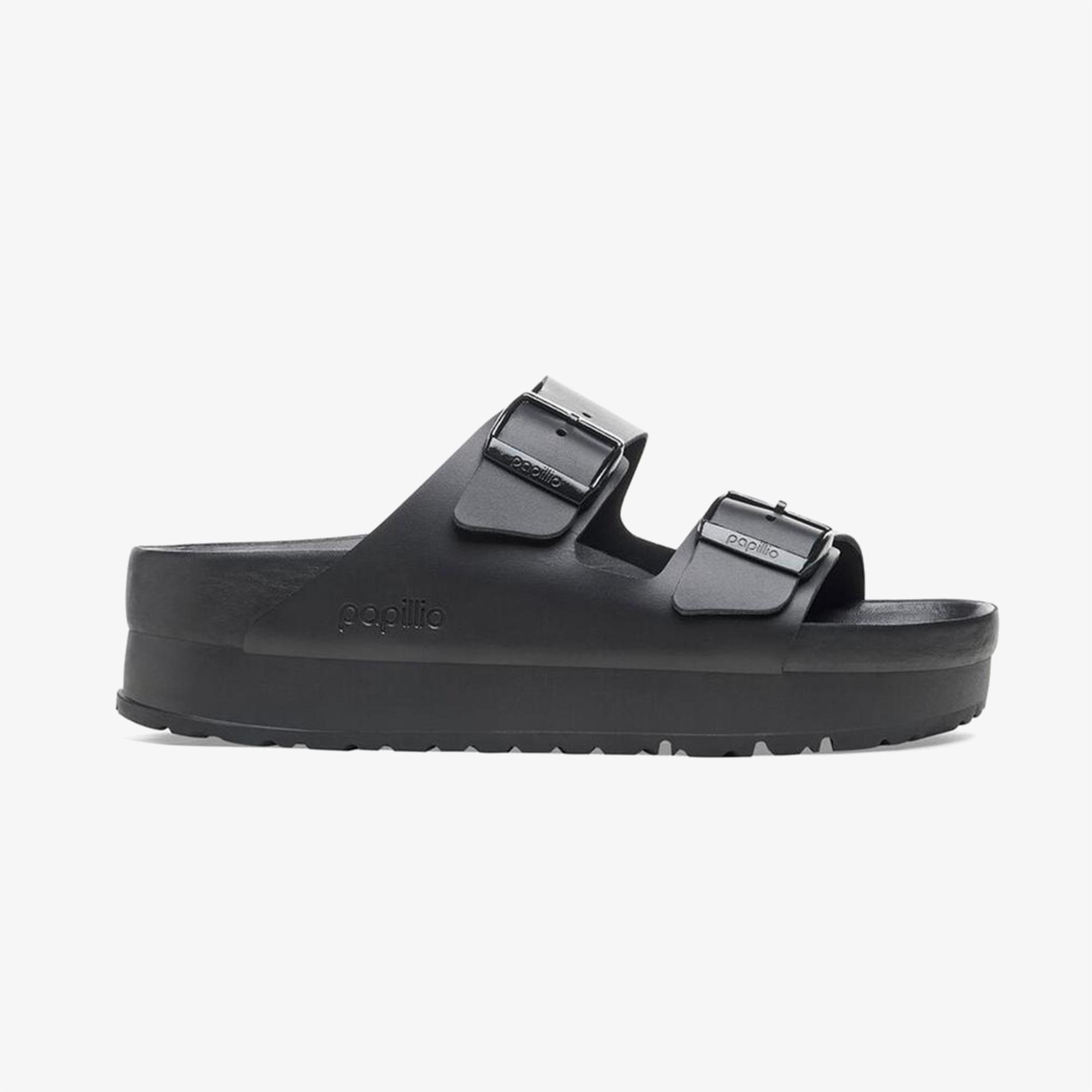 Birkenstock Arizona Platform Flex Kadın Siyah Terlik