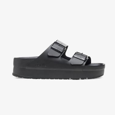  Birkenstock Arizona Platform Flex Kadın Siyah Terlik