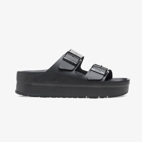  Birkenstock Arizona Platform Flex Kadın Siyah Terlik