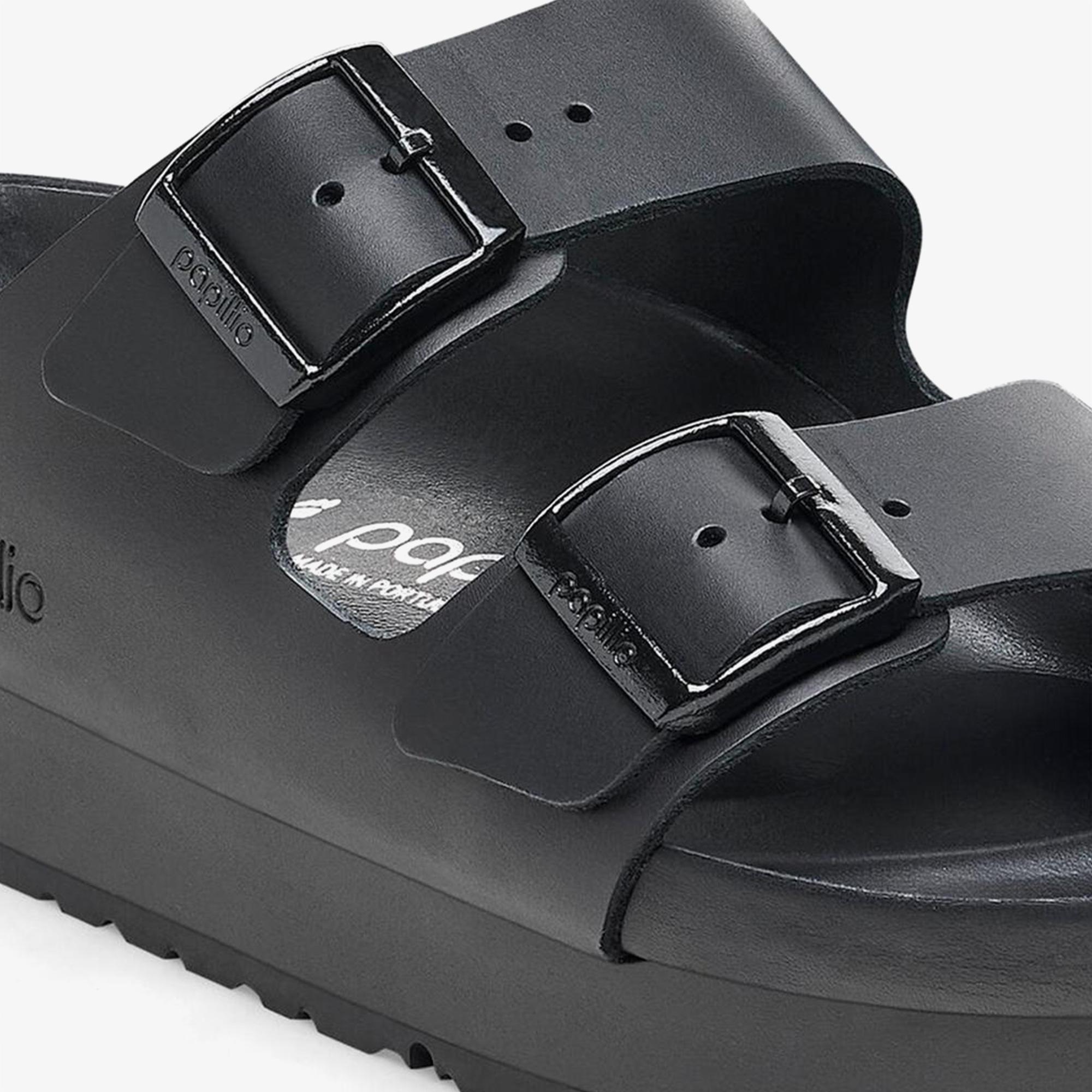 Birkenstock Arizona Platform Flex Kadın Siyah Terlik