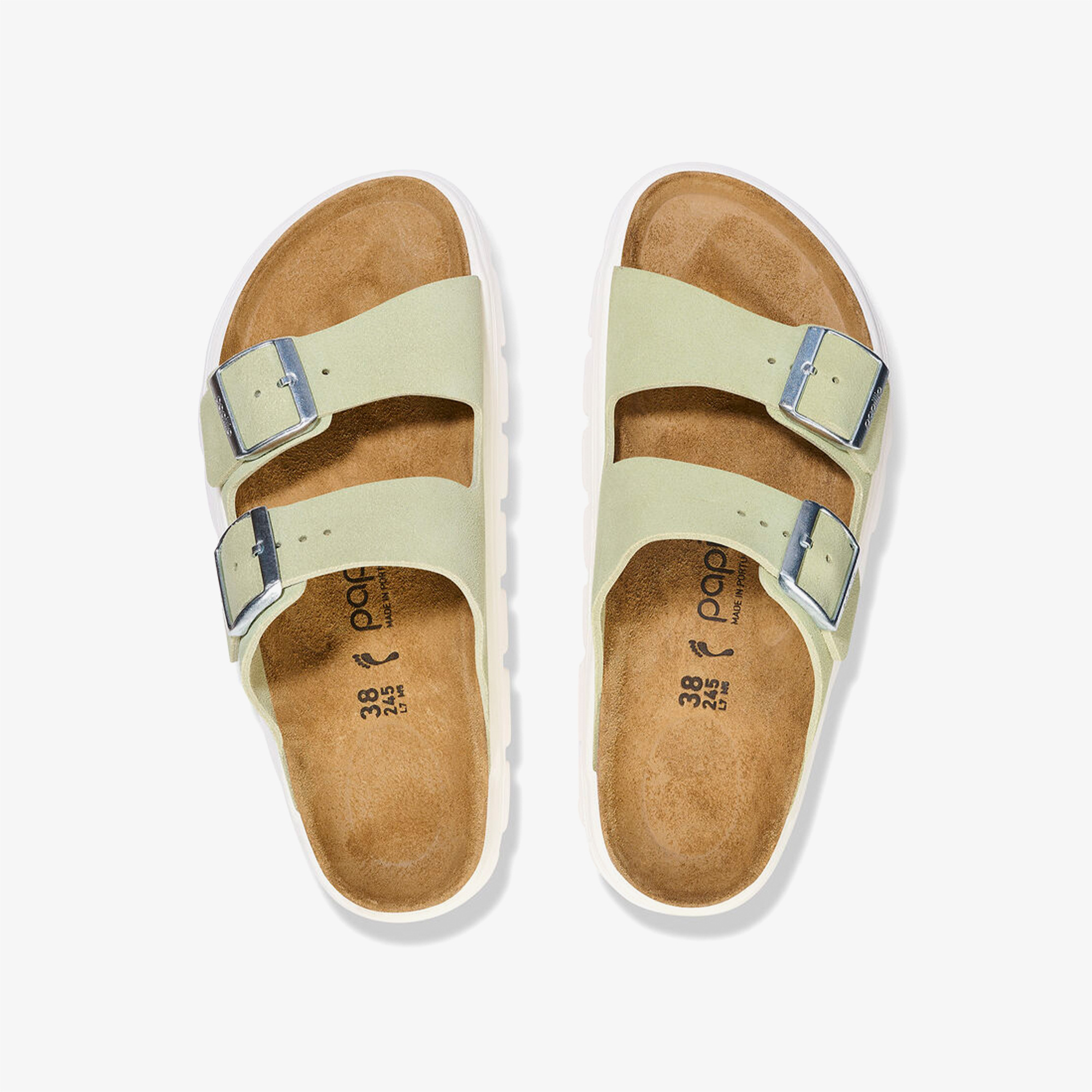 Birkenstock Birkenstock Arizona Chunky Kadın Yeşil Terlik Sandalet & Terlik | FashFed Yeşil - 3. görsel