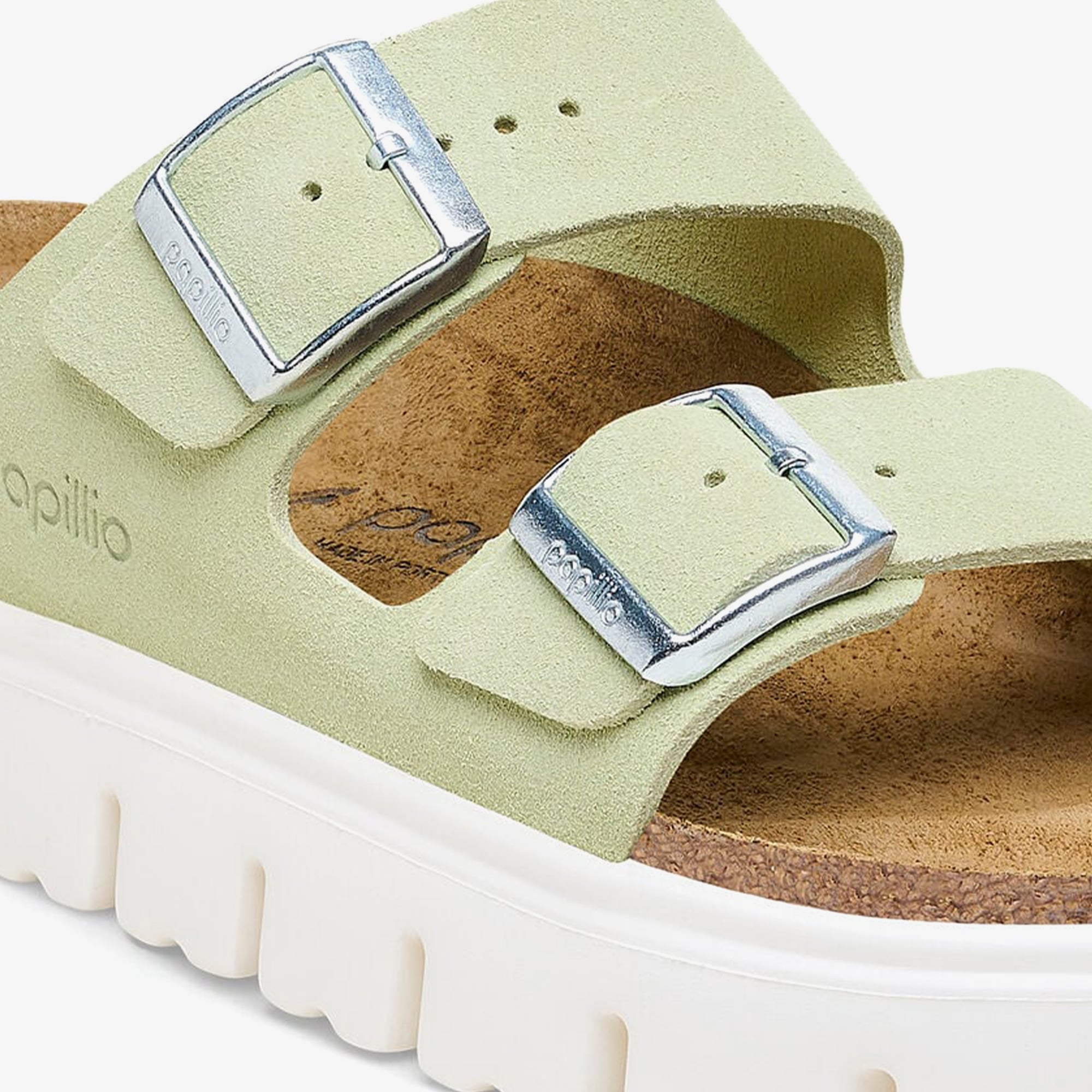 Birkenstock Birkenstock Arizona Chunky Kadın Yeşil Terlik Sandalet & Terlik | FashFed Yeşil - 7. görsel