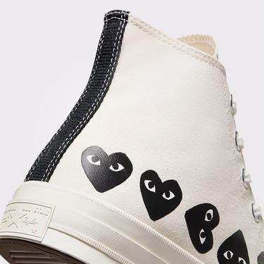  Converse X Comme Des Garçons Play Chuck 70 Unisex Beyaz Sneaker