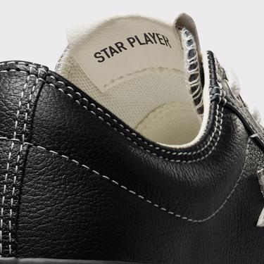 Converse Star Player 76 Fall Unisex Siyah Deri Sneaker