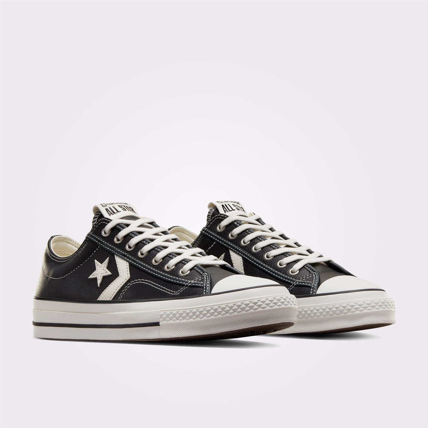 Converse Converse Star Player 76 Fall Leather Unisex Siyah Sneaker FashFed'de! Siyah - 3. görsel