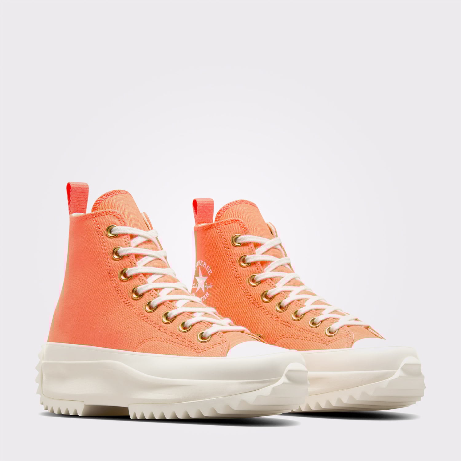 Converse Run Star Hike Unisex Turuncu Platform Sneaker - Görsel 4