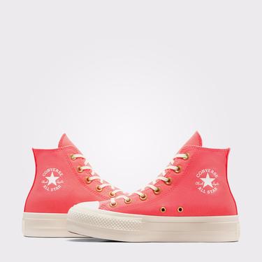  Converse Chuck Taylor All Star Lift Kadın Pembe Platform Sneaker