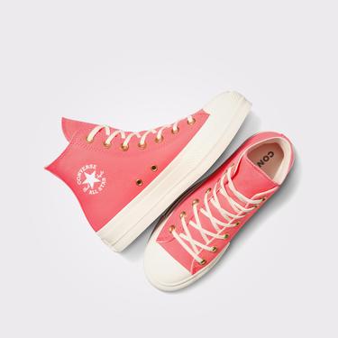  Converse Chuck Taylor All Star Lift Kadın Pembe Platform Sneaker