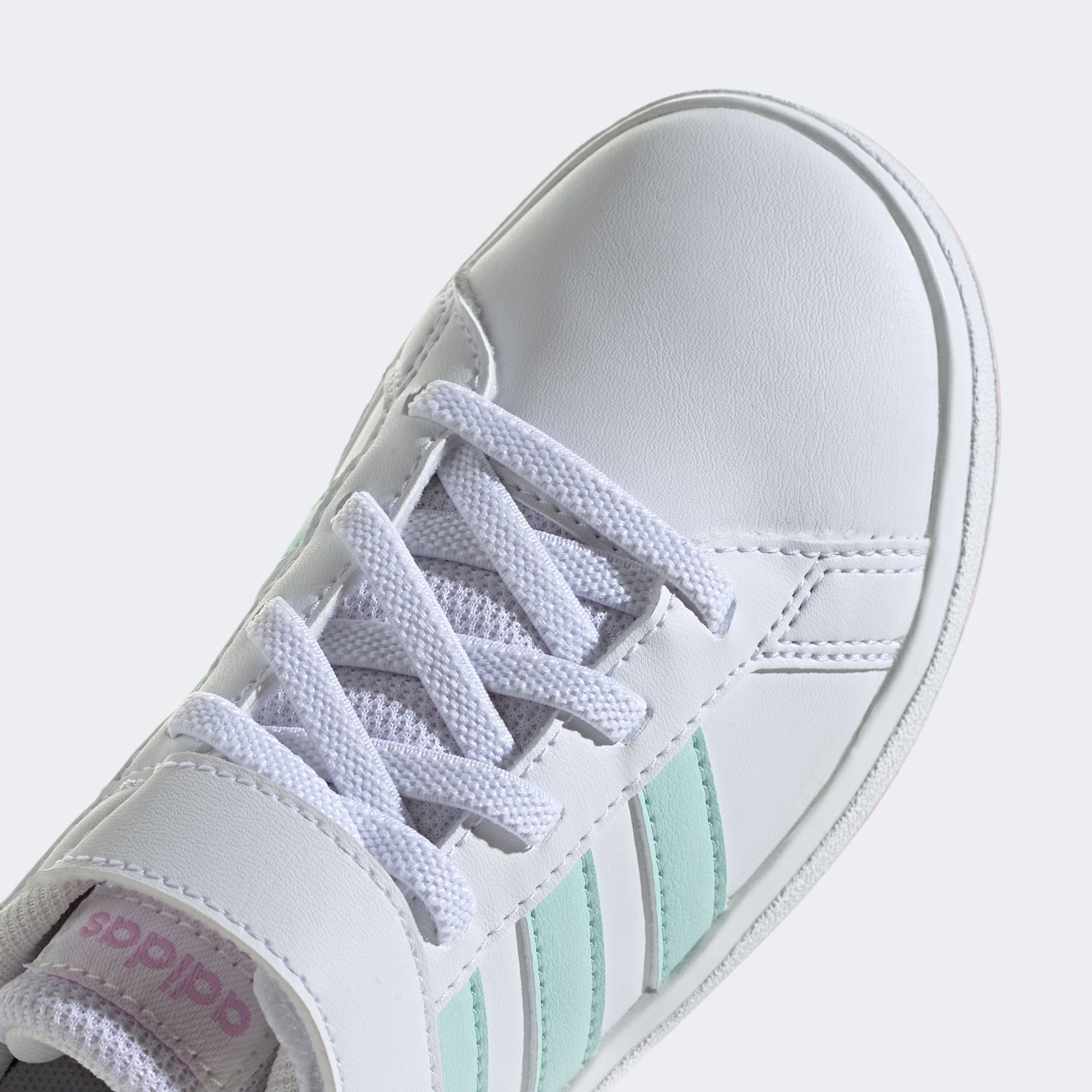 Adidas adidas Grand Court 2.0 El  Çocuk Beyaz Günlük Spor Ayakkabı Sneaker | FashFed Beyaz - 8. görsel