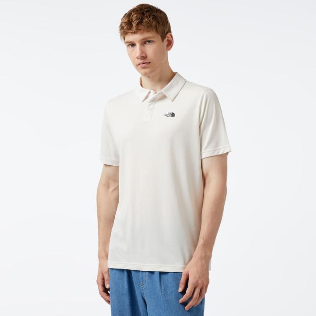  The North Face Tanken Erkek Beyaz Günlük Polo