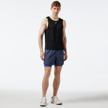  Under Armour Launch 2-In-1 Erkek Gri Şort