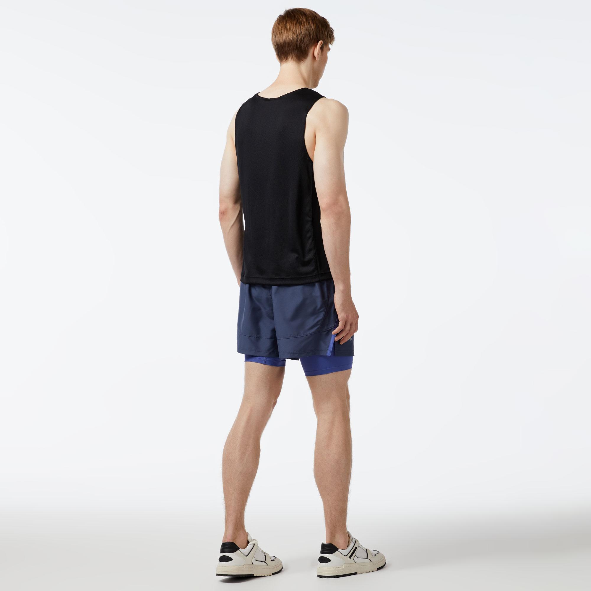 Under Armour Launch 2-In-1 Erkek Gri Şort