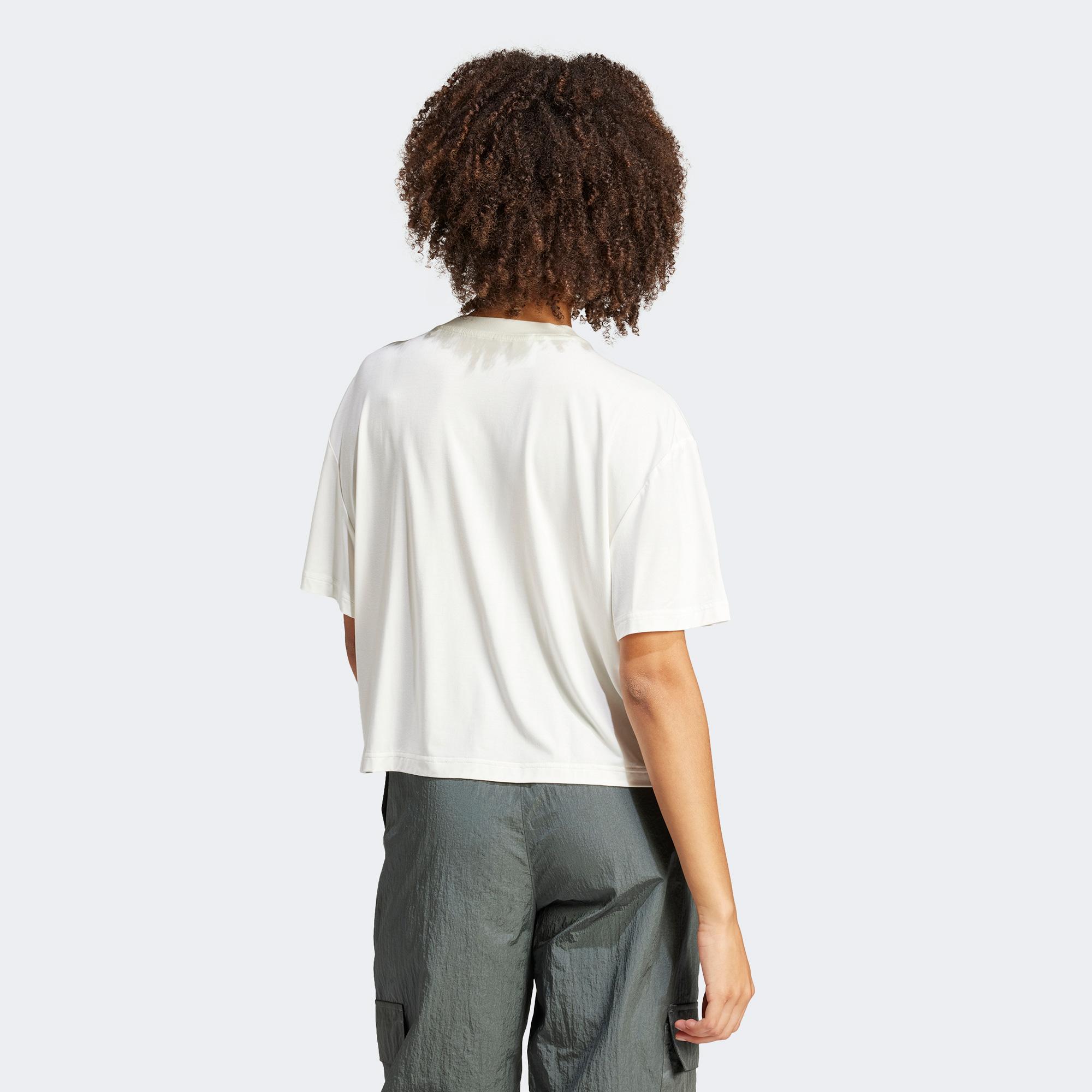 adidas C Esc Q2 Lo T Kadın Beyaz Günlük T-Shirt